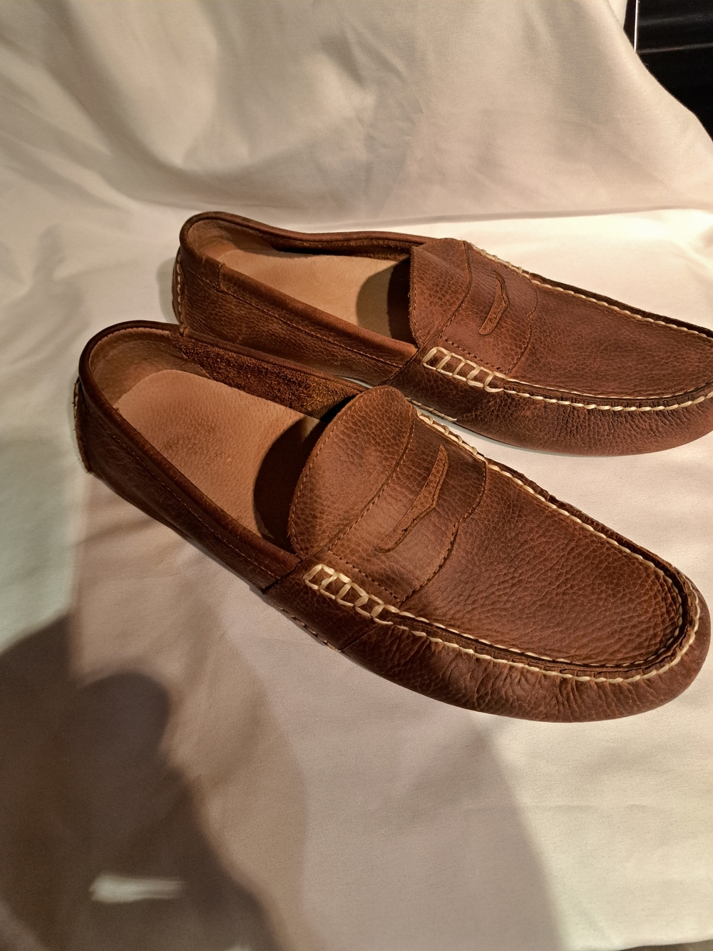 Polo by Ralph Lauren Brown Leather Penny Loafers